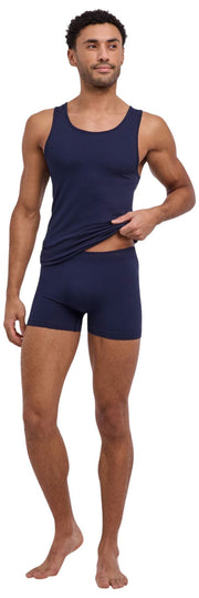 Falke Daily Seamless Boxer Brief - Midnight Navy