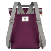 roka-finchley-a-medium-recycled-canvas-backpack---cherry-lacquer-burgundy-34462160
