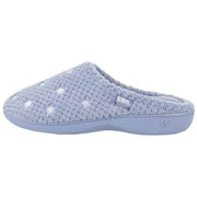 isotoner-popcorn-terry-mule-slippers---iris-blue-star-34523100