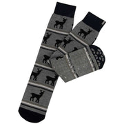 totes-toasties-novelty-original-slipper-socks---stag-black-34474027