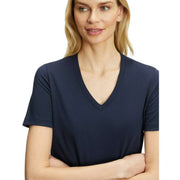 falke-pima-jersey-v-neck-t-shirt---space-blue-34438791