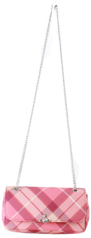 Vivienne Westwood Buccia D 'Arcancia Chain Crossbody Bag - Fraser Pink