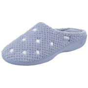 isotoner-popcorn-terry-mule-slippers---iris-blue-star-34523099