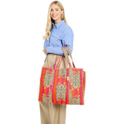elie-beaumont-serendipity-cotton-quilted-tote-bag---tibetan-tiger-pinkorange-34429964