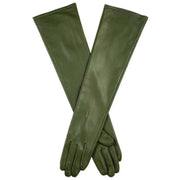 dents-mia-single-point-long-above-elbow-leather-gloves---forest-green-34437228
