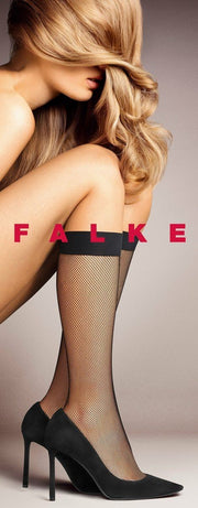 Falke Net Knee High Socks - Powder Tan