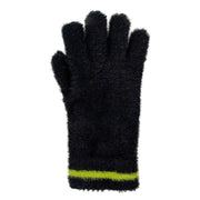 dents-feather-yarn-knitted-gloves---blackgreen-34478268