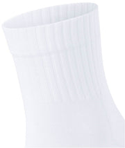 Falke Run Rib Short Socks - White