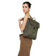 lefrik-handy-mini-cheetah-print-backpack---greenblack-34487112