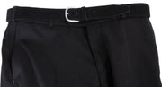 BRUHL Robert Classic Wool Mix Smart Trousers - Black