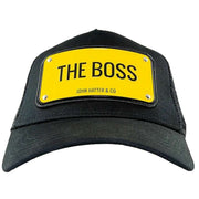 john-hatter-the-boss-aluminium-trucker-hat---blackyellow-34462472