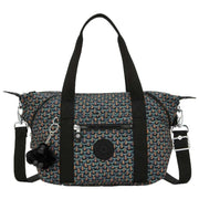 kipling-art-mini-tote-bag---geo-feathers-black-34465307