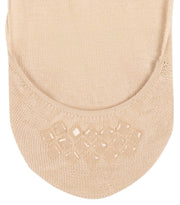 Falke Step Medium Cut No Show Boxed Socks - Cream