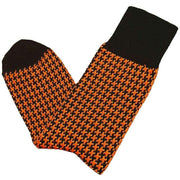 bassin-and-brown-brandyn-check-socks---blackorange-35060024