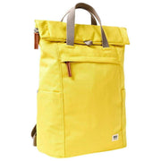 roka-finchley-a-medium-recycled-canvas-backpack---passion-fruit-yellow-35910132