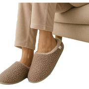 isotoner-borg-swept-back-mule-slippers---mink-beige-34523157