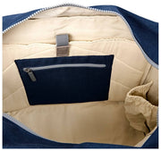 Roka Sloane Medium Cotton Canvas Tote Bag - Admiral Blue