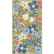 powder-garden-friends-with-wild-flowers-print-scarf---greenblue-34428478