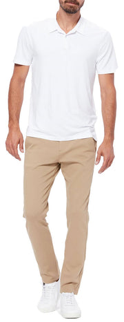 PAIGE Stafford Modern Trousers - Golden Elm Beige