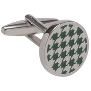 david-van-hagen-houndstooth-cufflinks---greensilver-34497236