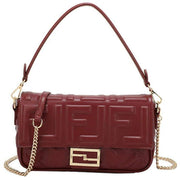 long-and-son-textured-flap-crossbody-shoulder-bag---red-34536796