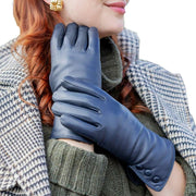 dents-agata-water-resistant-leather-gloves---navy-34479424