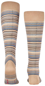 Falke Microblock Knee High Socks - Sesame Beige
