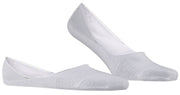 Falke Step Medium Cut No Show Box Socks - White