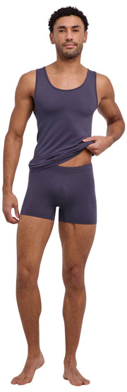 Falke Daily Seamless Boxer Brief - Carbon Grey