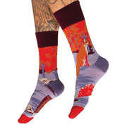 powder-fox-scene-socks---purple-34435489