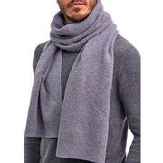 falke-structured-lambswool-scarf---grey-mel-35285707