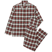 lacoste-plaid-poplin-pyjama-set---ladybird-redwhitegreen-34497327