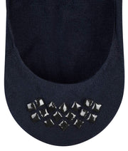 Falke Step Medium Cut No Show Box Socks - Dark Navy