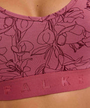 Falke Daily Comfort Print 2-Pack Bustier Bralette - Red