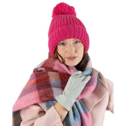 dents-ribbed-knit-bobble-hat---candy-pink-34492430