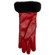 dents-cassie-contrast-stitching-leather-gloves---berry-redblack-34479442
