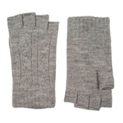 dents-fingerless-cable-knit-gloves---dove-grey-34478195