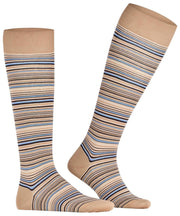Falke Microblock Knee High Socks - Sesame Beige
