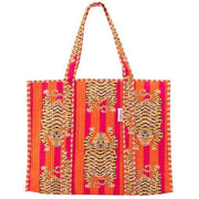 elie-beaumont-serendipity-cotton-quilted-tote-bag---tibetan-tiger-pinkorange-34429959