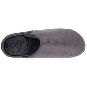 isotoner-square-patterned-smart-mule-slippers---grey-34523227