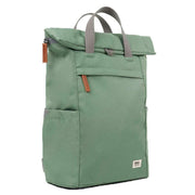 roka-finchley-a-medium-recycled-canvas-backpack---frost-green-34462189