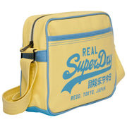 Superdry & Co Mini Alumni Crossbody Bag - Double Cream White/Blue