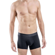 Comfyballs No Show Cotton Regular Boxer - Black