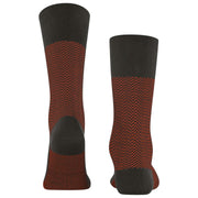 Falke Airport Herringstripe Socks - Brown