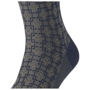 Falke Artwork Tie Socks - Royal Blue