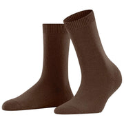 Falke Cosy Wool Socks - Cappuccino Brown