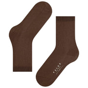 Falke Cosy Wool Socks - Cappuccino Brown