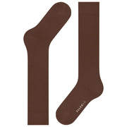 Falke Cotton Touch Knee High Socks - Cappuccino Brown
