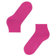 Falke Cotton Touch Short Socks - Berry Red
