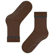 Falke Cuddle Pad Slipper Socks - Cappuccino Brown